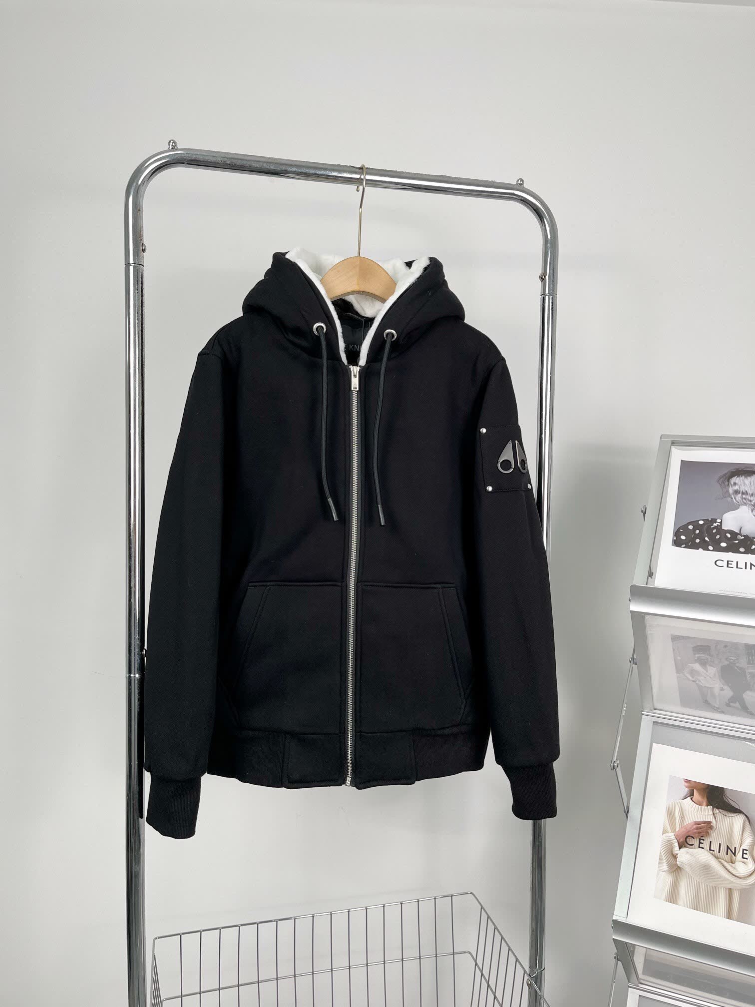 Moose Knuckles Hooded Zip Jacket Moose Knuckles Hooded Zip Jacket